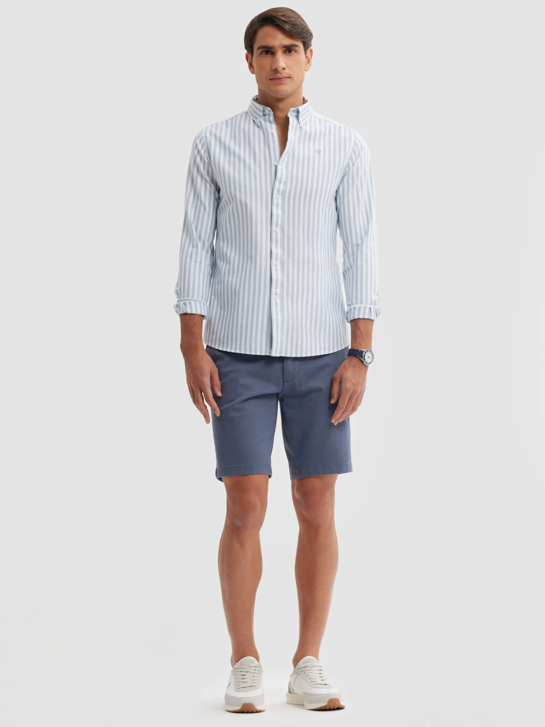 CAMISA OXFORD SUNSET AZUL