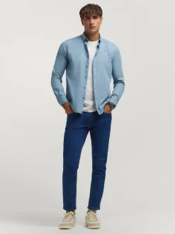 CAMISA PANAMA DYE AZUL