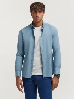 CAMISA PANAMA DYE AZUL