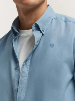 CAMISA PANAMA DYE AZUL