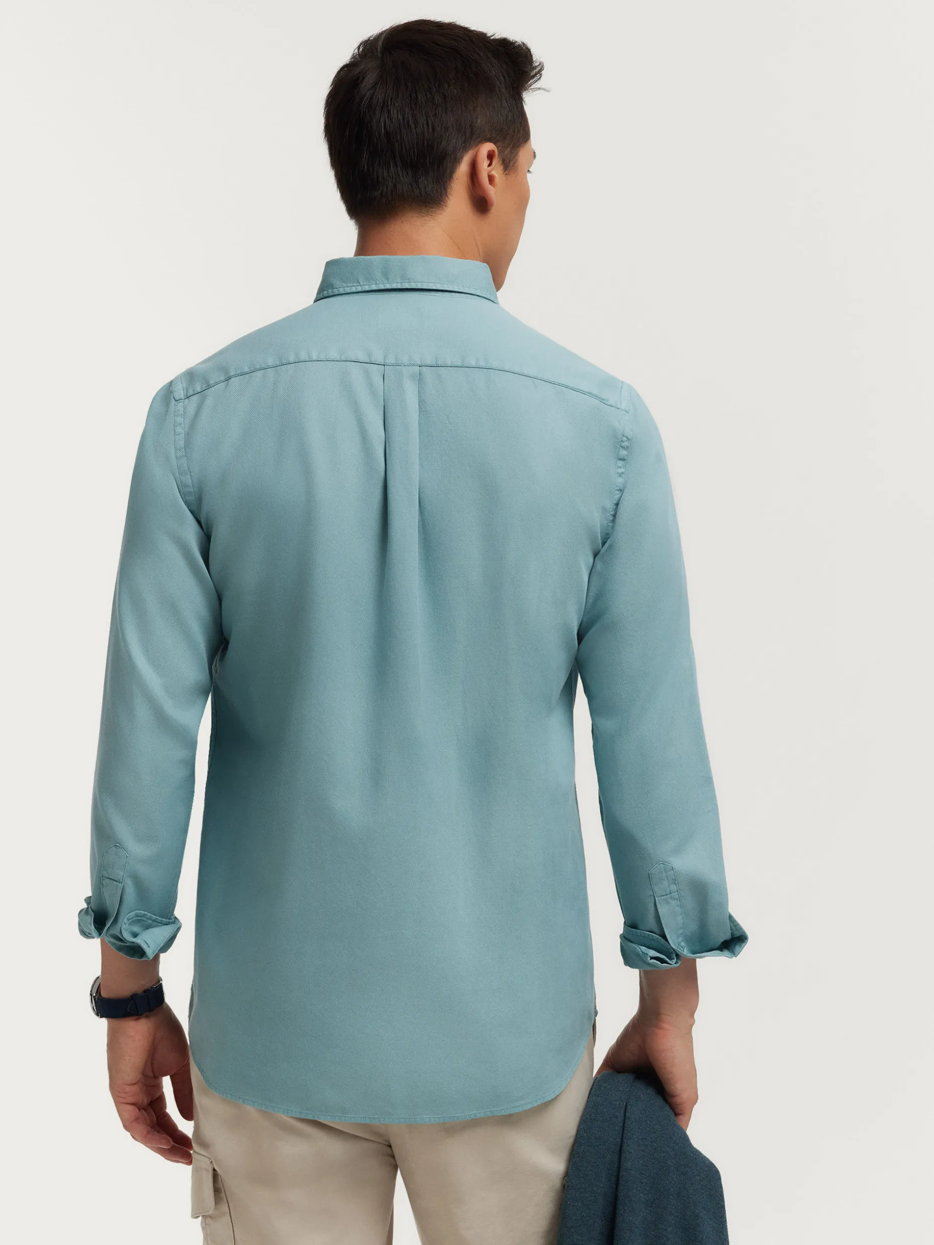 CAMISA PANAMA DYE AZUL