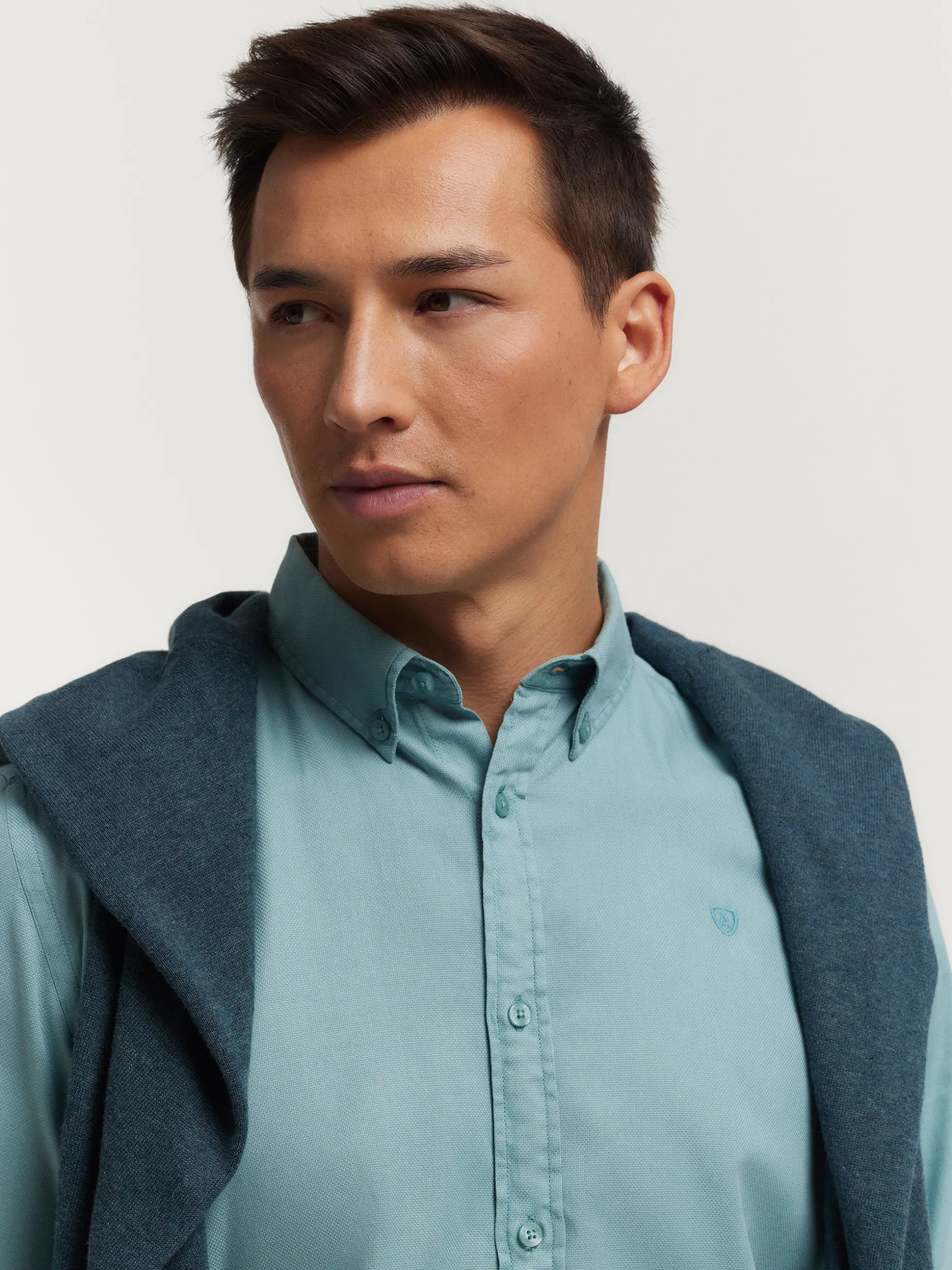 CAMISA PANAMA DYE AZUL