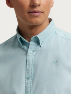 CAMISA PANAMA DYE VERDE AGUA