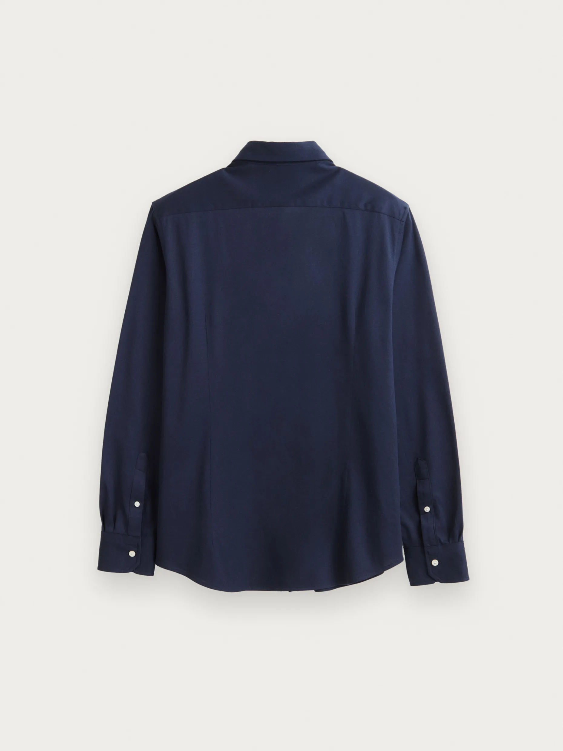 CAMISA PUNTO ELASTICO AZUL MARINO