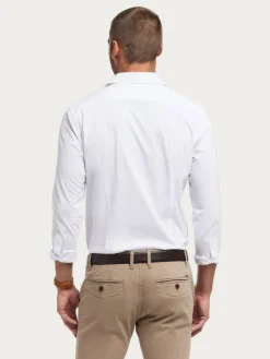 CAMISA PUNTO ELASTICO BLANCO