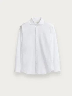 CAMISA PUNTO ELASTICO BLANCO