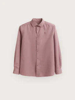 CAMISA TWILL DYE ROSA