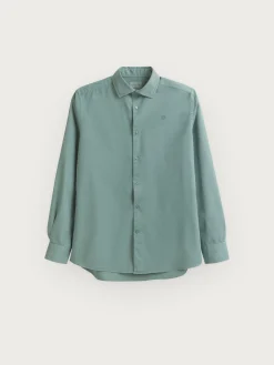 CAMISA TWILL DYE VERDE