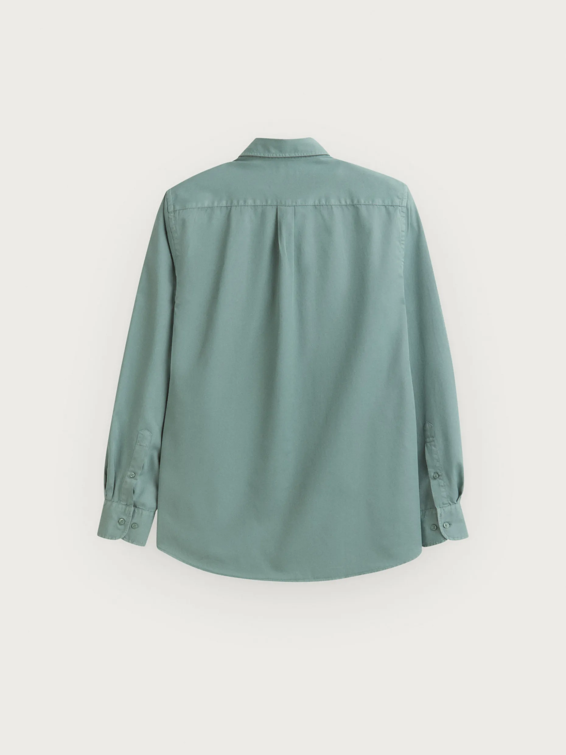 CAMISA TWILL DYE VERDE