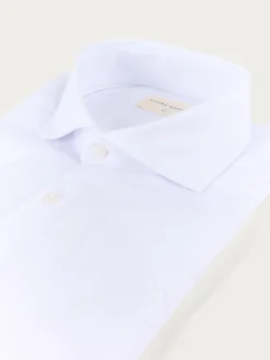 CAMISA VESTIR DOBBY BLANCO