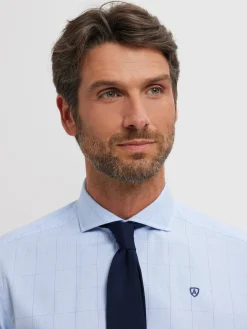 CAMISA VESTIR GALES AZUL