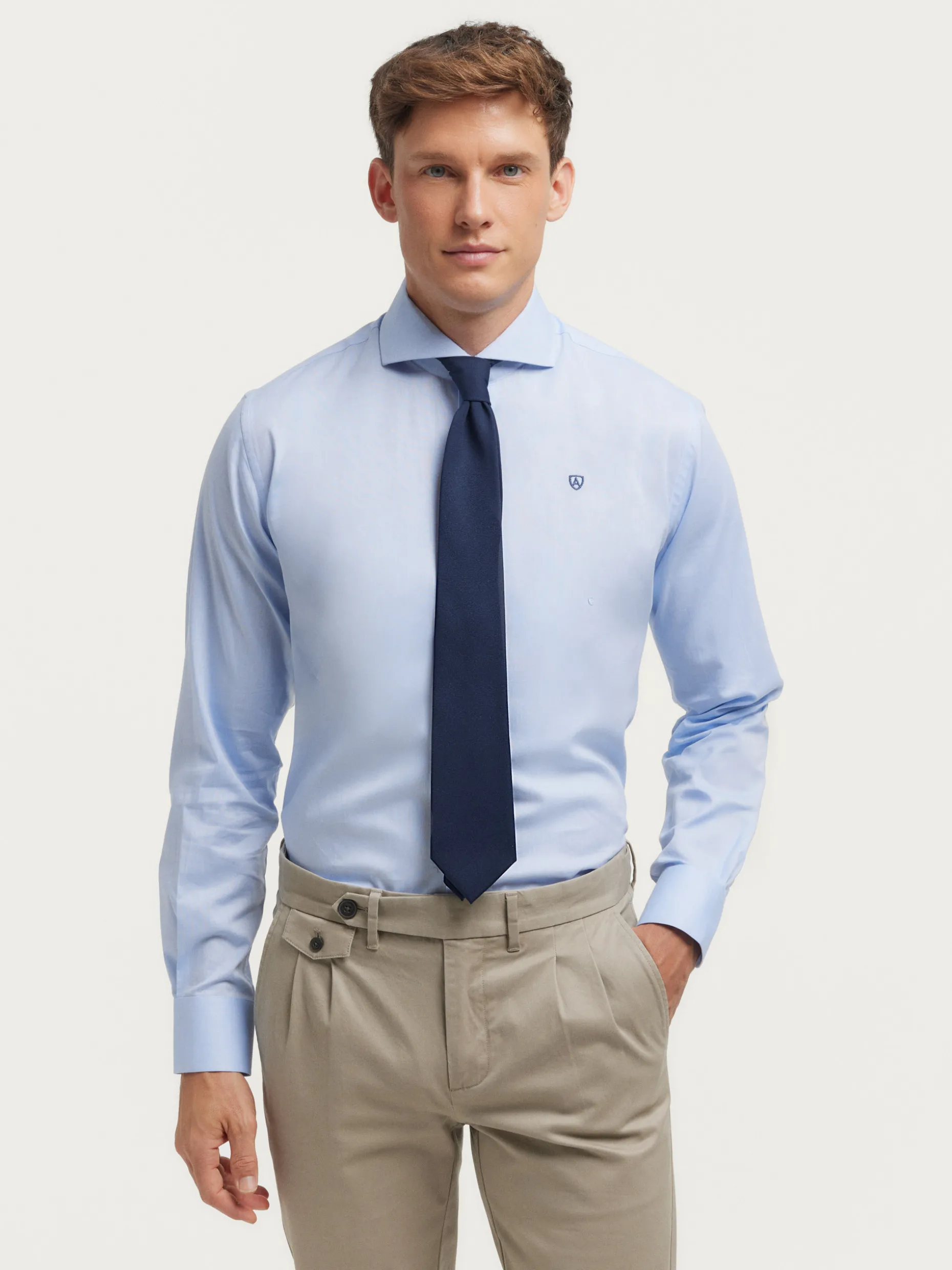 CAMISA VESTIR P.POINT CELESTE