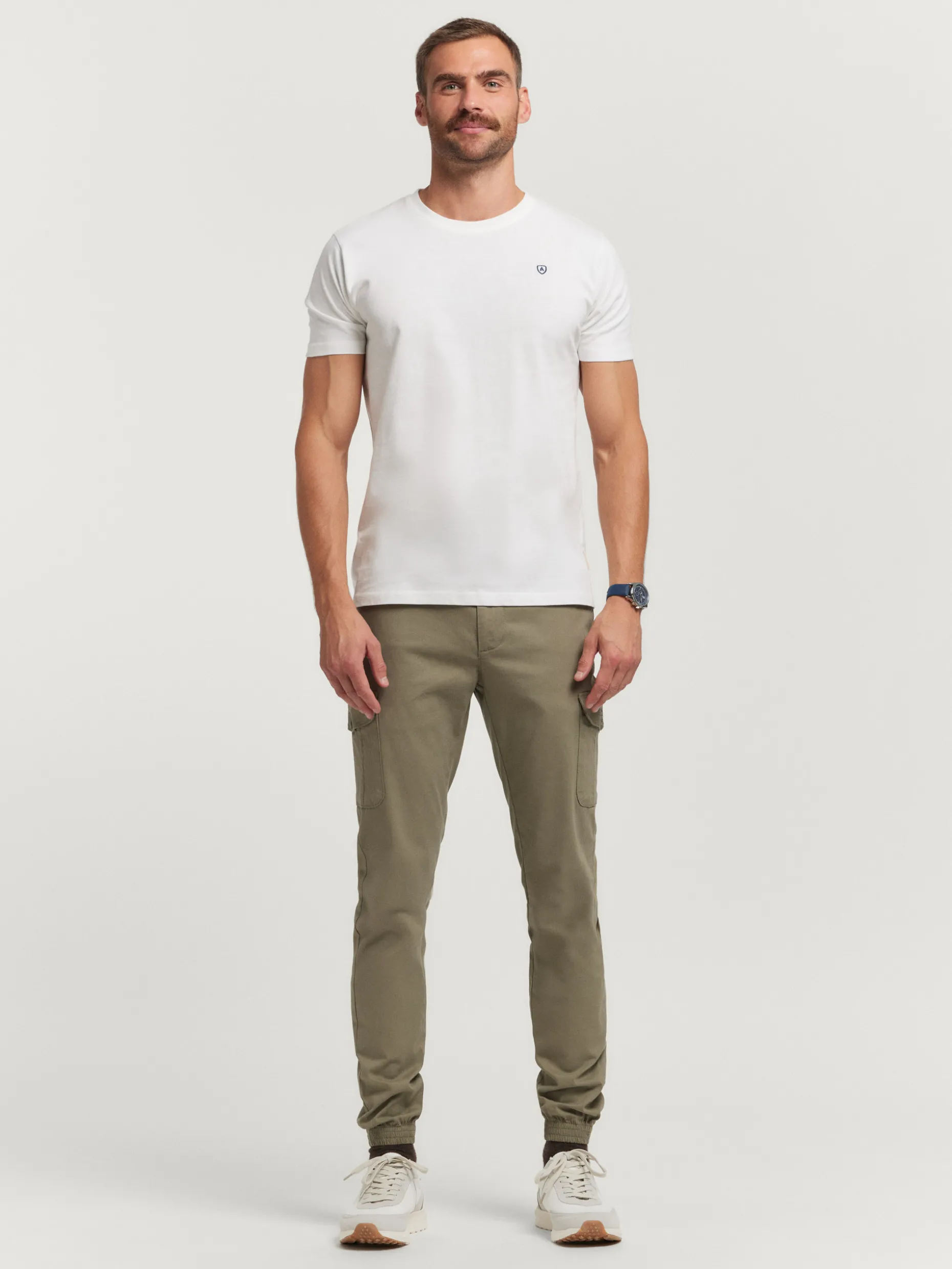 CAMISETA BASICA BLANCO