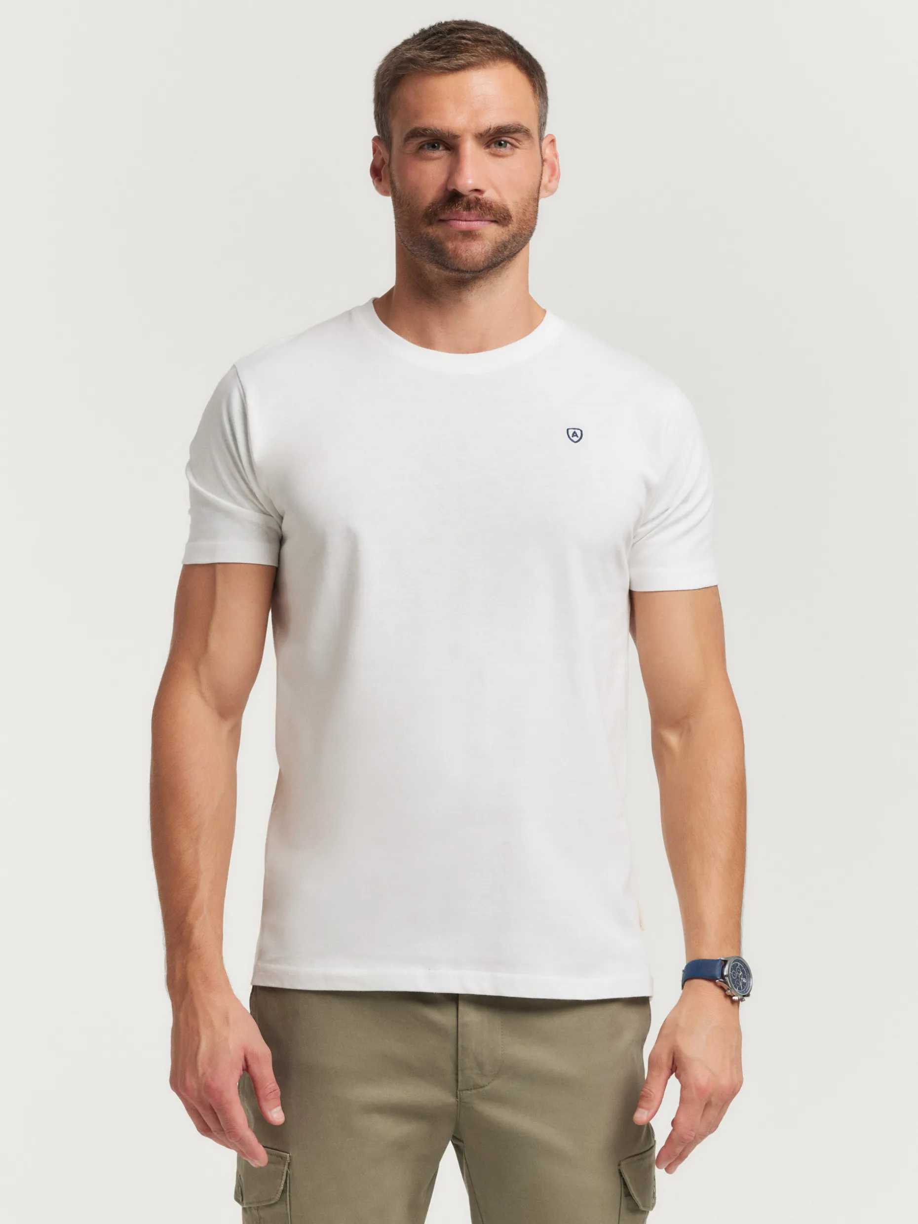 CAMISETA BASICA BLANCO