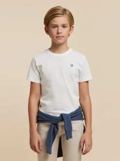 CAMISETA BASICA KIDS BLANCO