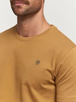 CAMISETA BASICA MOSTAZA