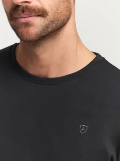 CAMISETA BASICA NEGRO