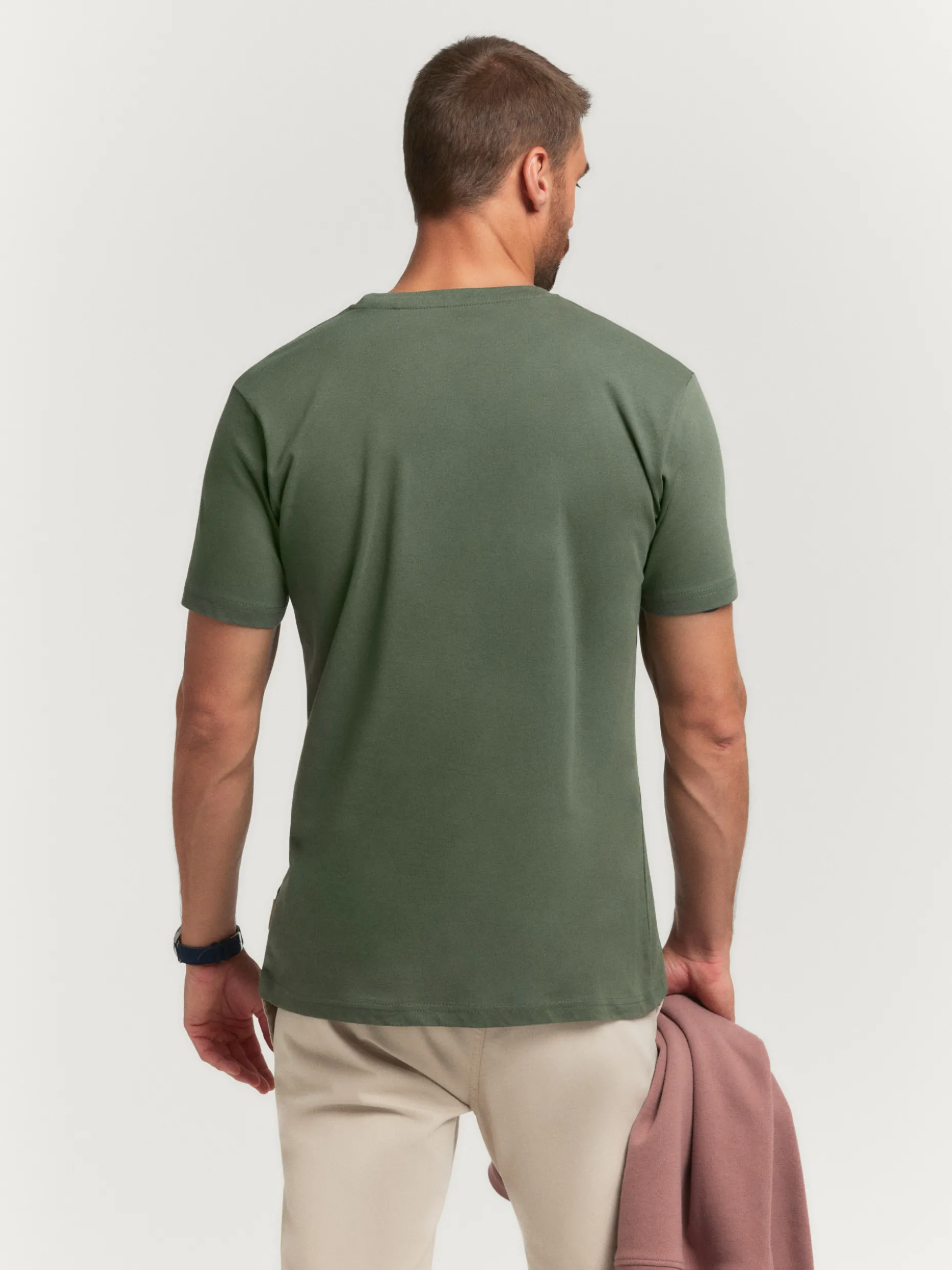 CAMISETA BASICA VERDE