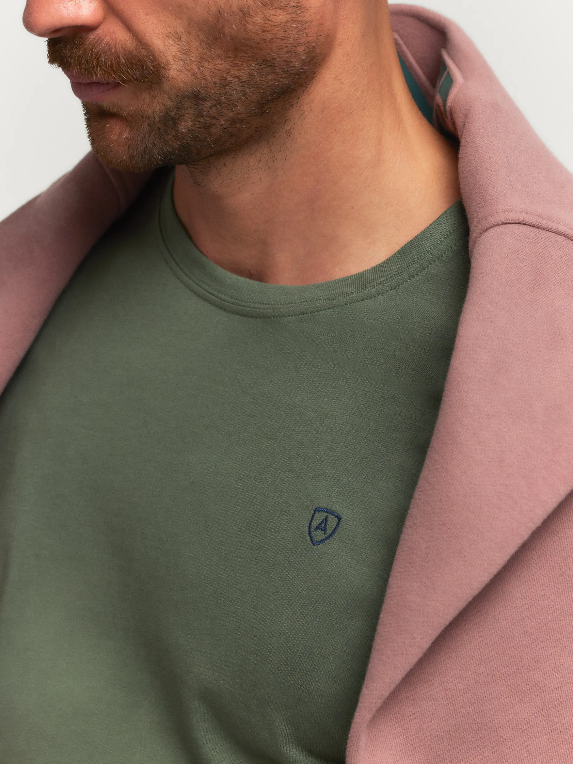 CAMISETA BASICA VERDE