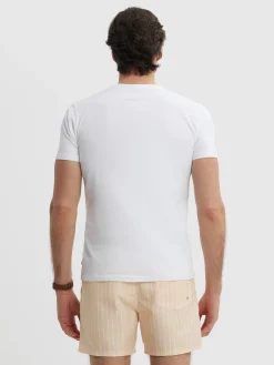 CAMISETA COLLEGE BLANCO