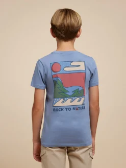 CAMISETA EXPEDITION KIDS AZUL