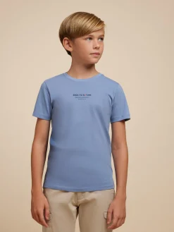 CAMISETA EXPEDITION KIDS AZUL
