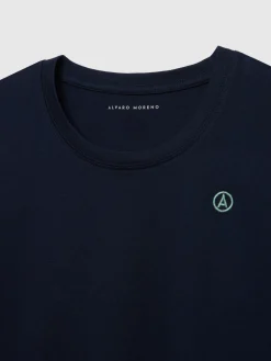 CAMISETA FESTIVAL AZUL MARINO