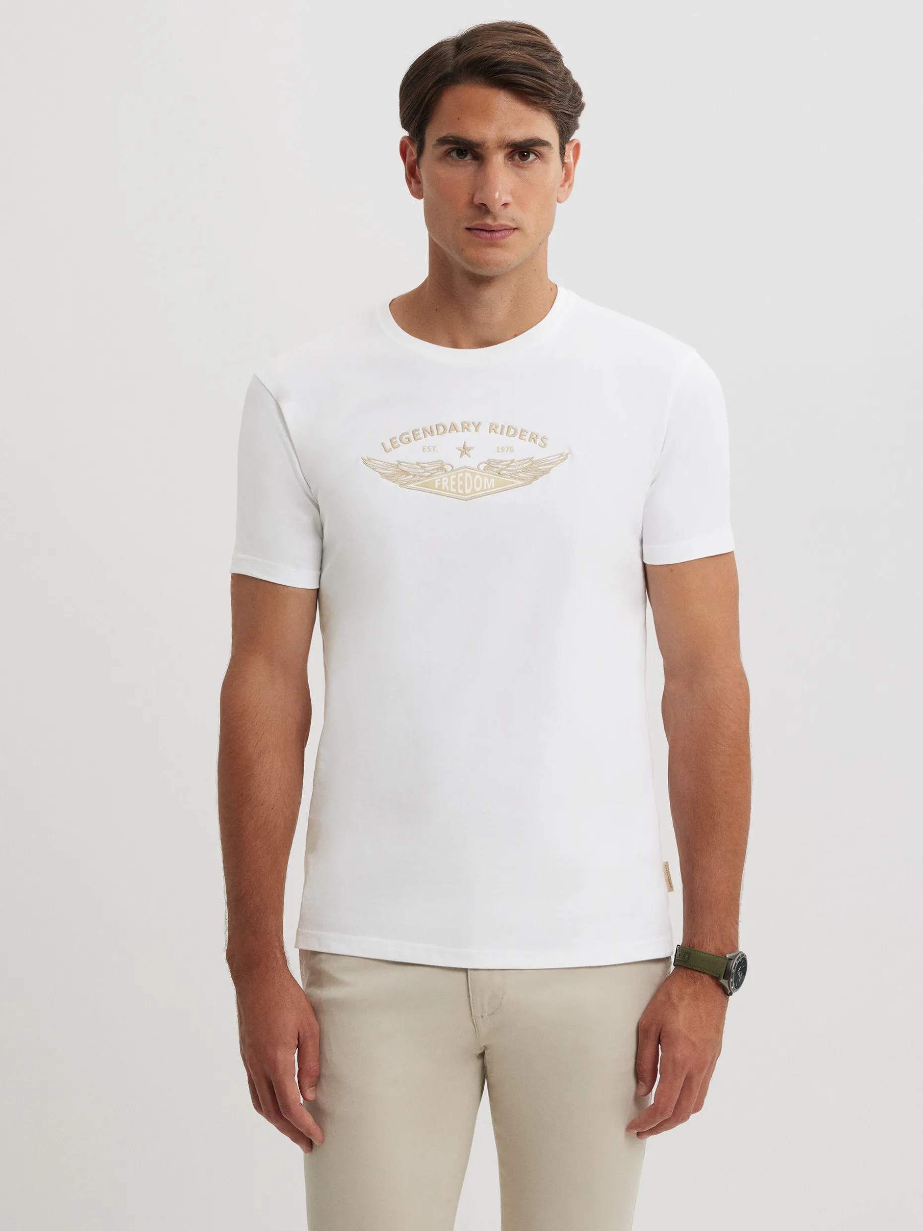 CAMISETA FREEDOM BLANCO