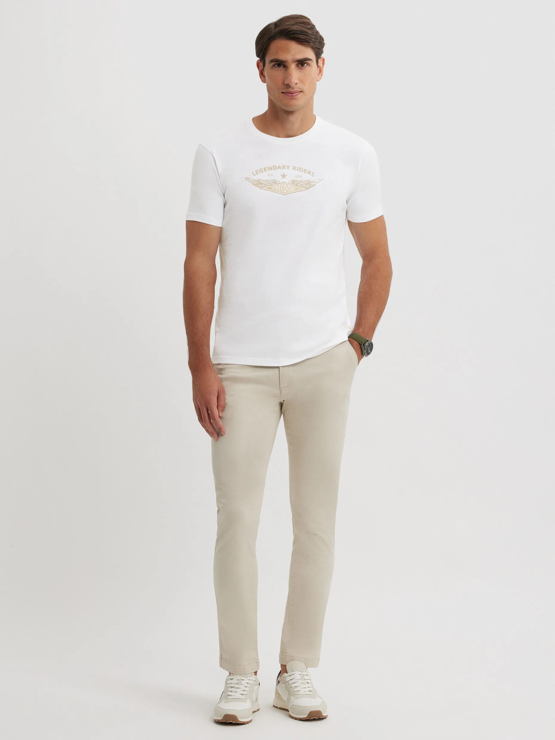 CAMISETA FREEDOM BLANCO