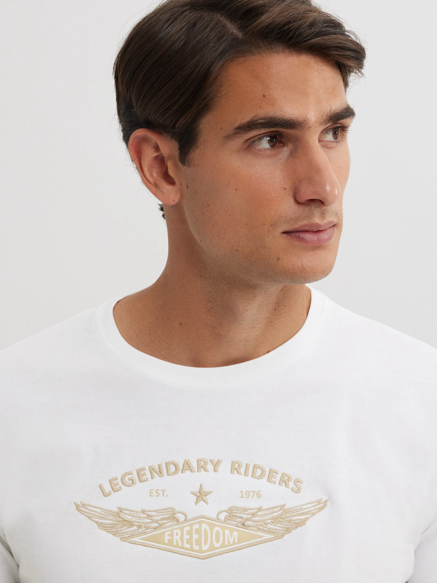 CAMISETA FREEDOM BLANCO