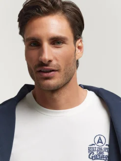 CAMISETA GARAGE BLANCO