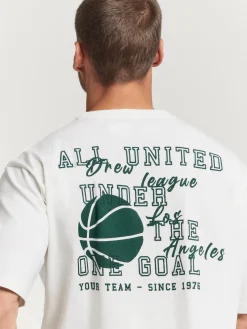 CAMISETA GOAL BLANCO