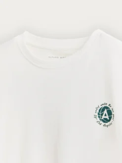 CAMISETA GOAL BLANCO