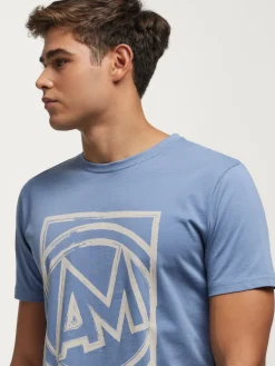 CAMISETA LOGO AZUL