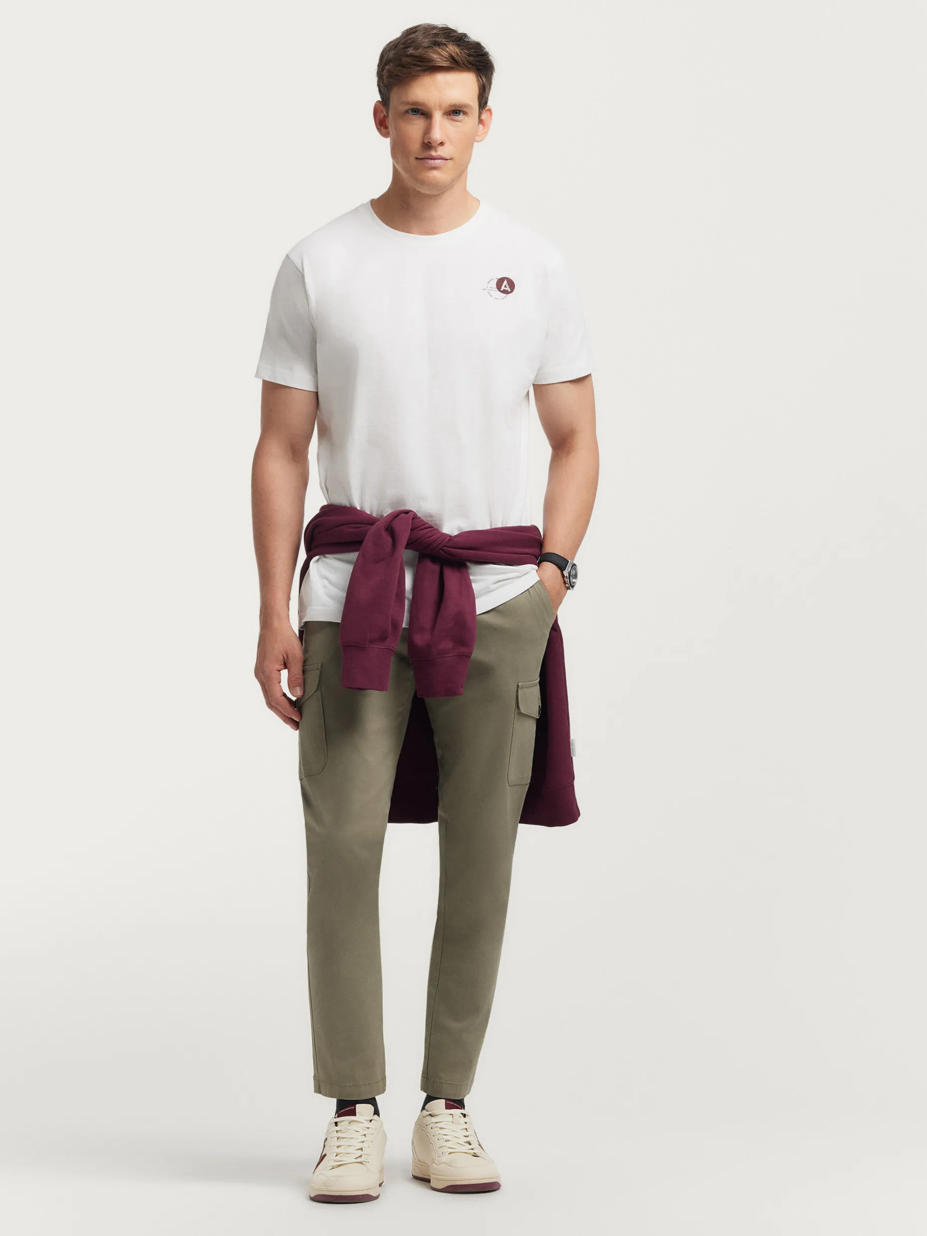 CAMISETA LONG BLANCO