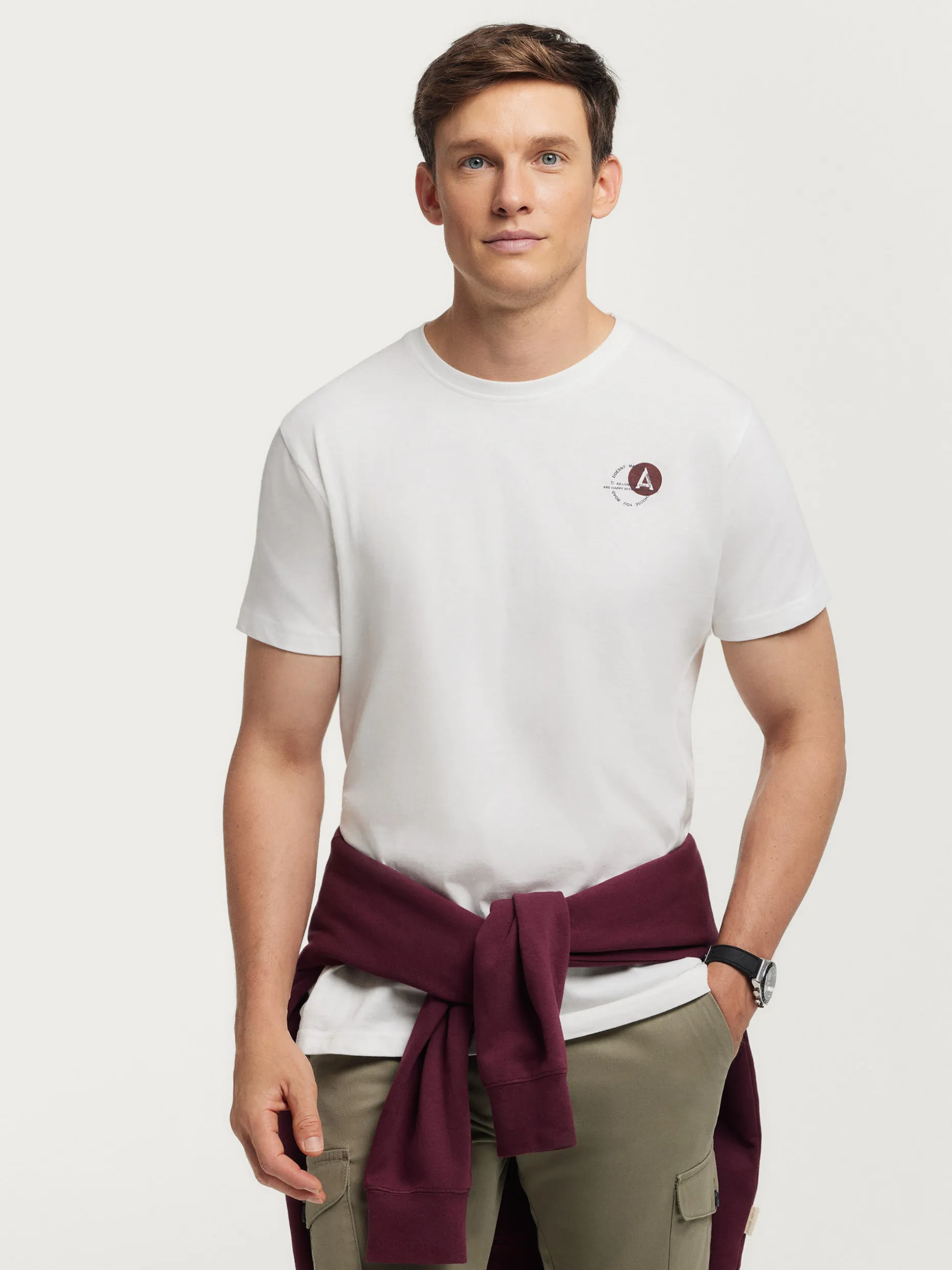 CAMISETA LONG BLANCO