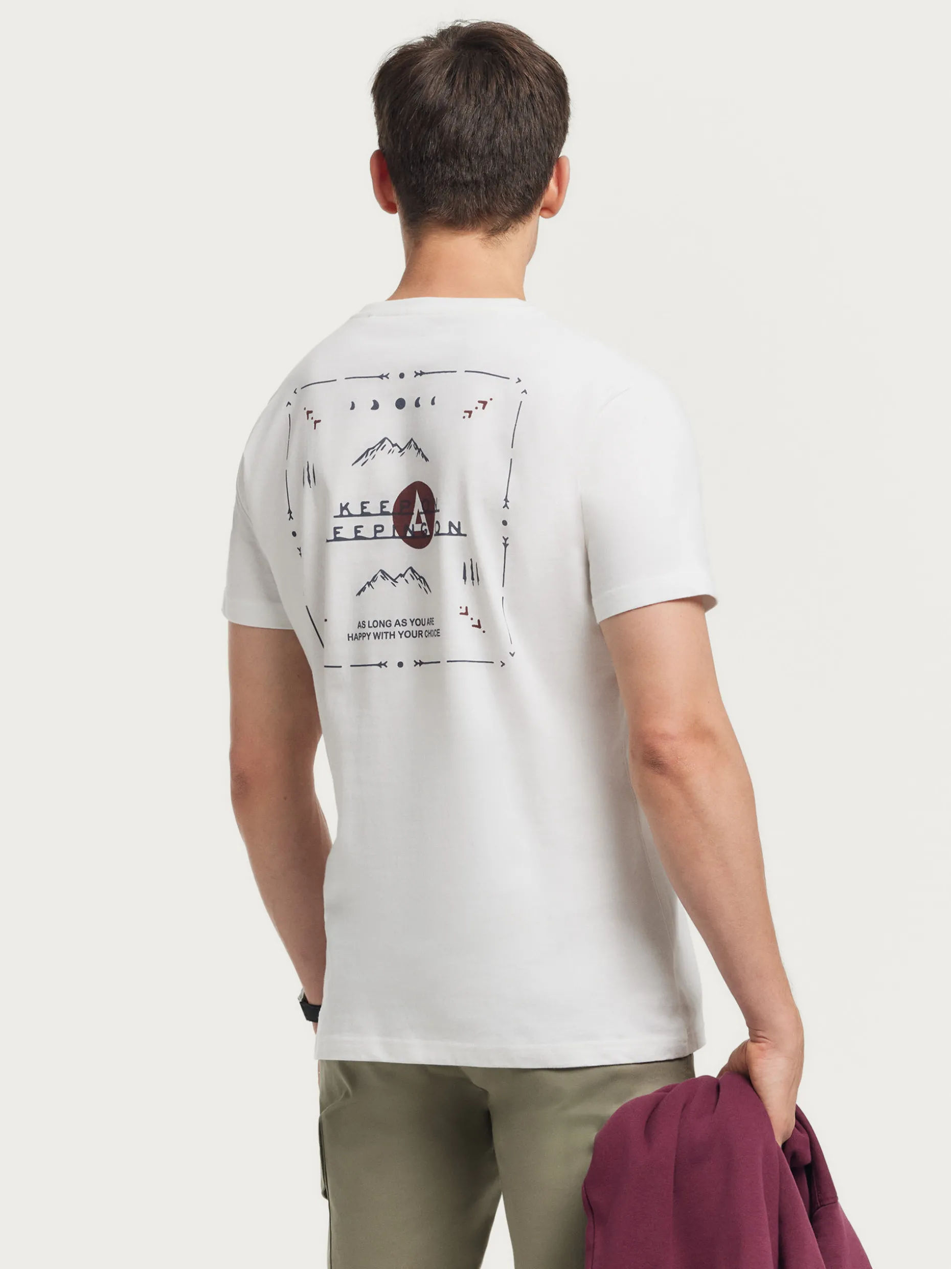 CAMISETA LONG BLANCO