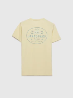 CAMISETA LONGBOARD AMARILLO