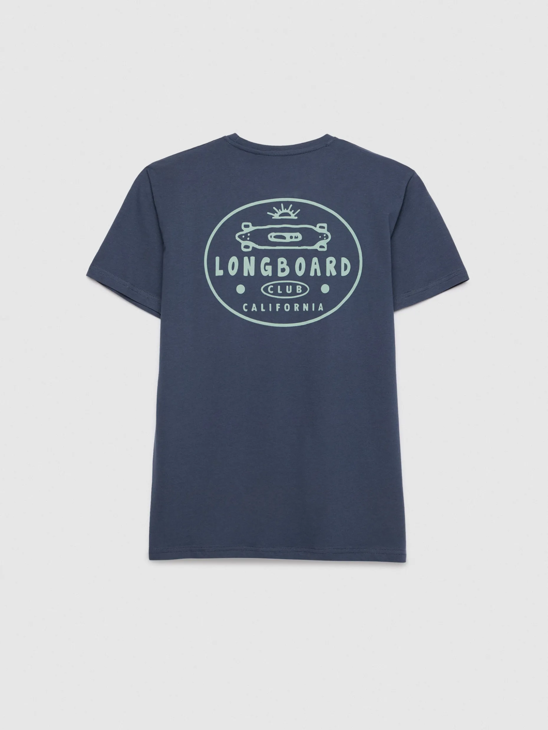 CAMISETA LONGBOARD AZUL MARINO