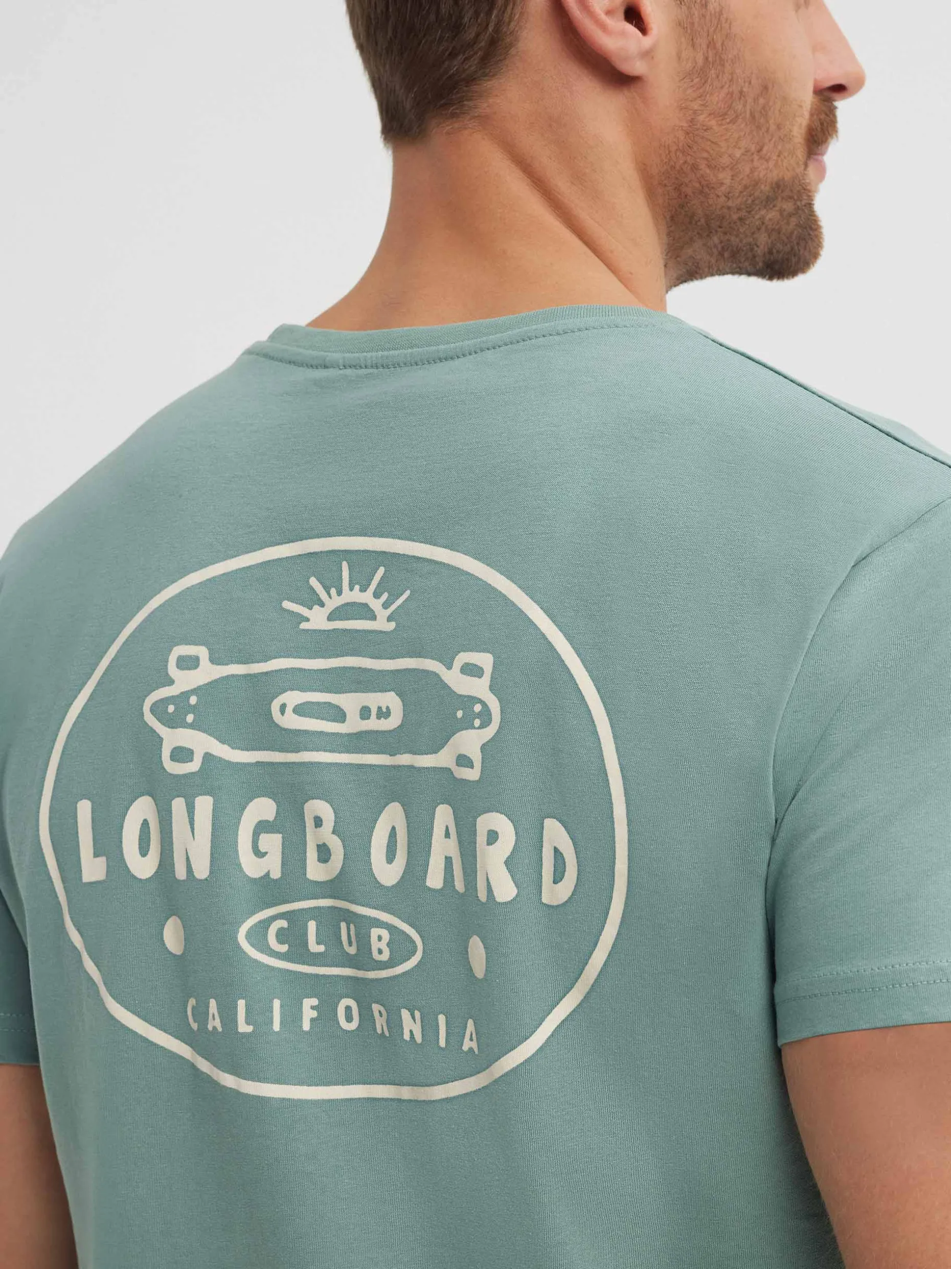 CAMISETA LONGBOARD VERDE