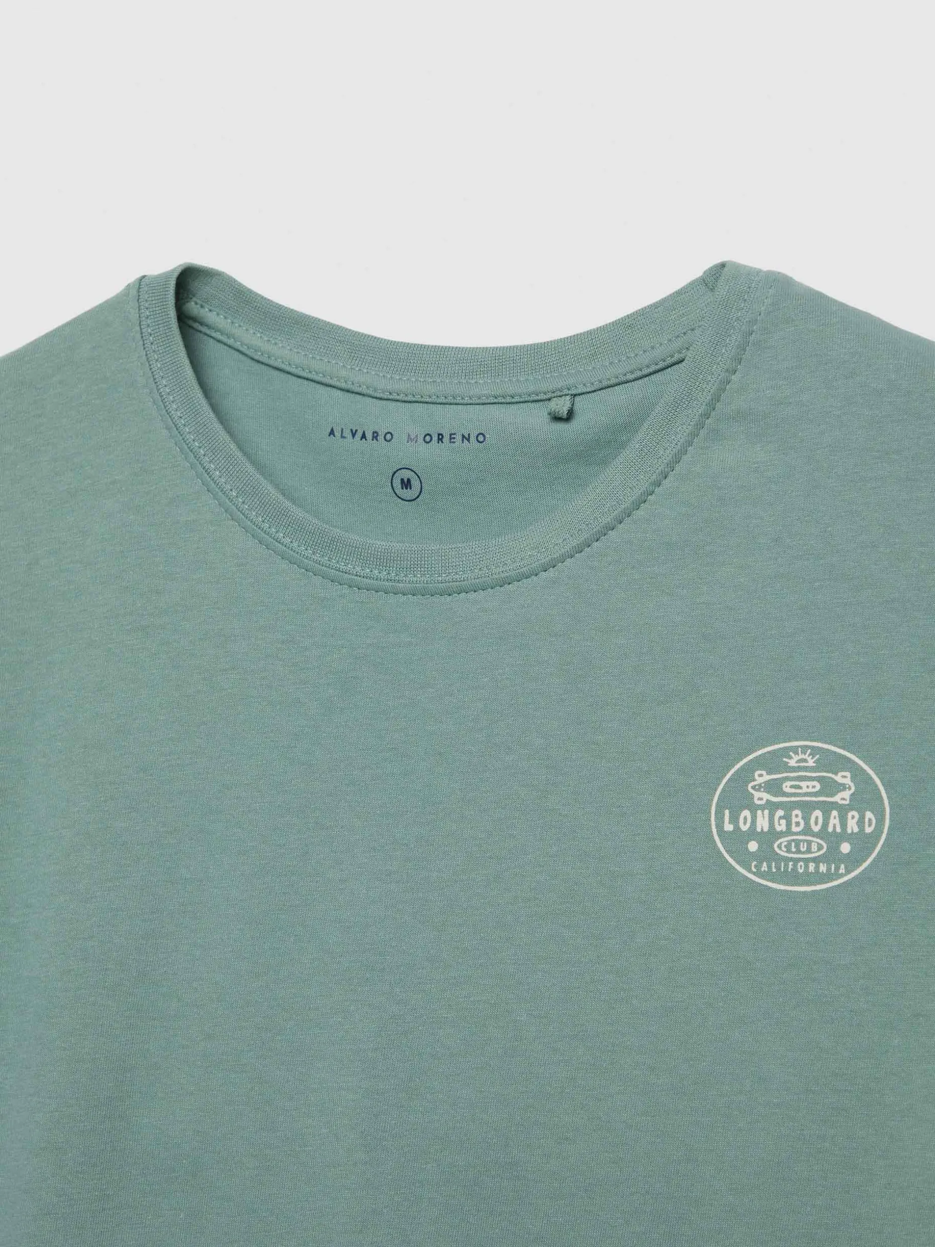 CAMISETA LONGBOARD VERDE