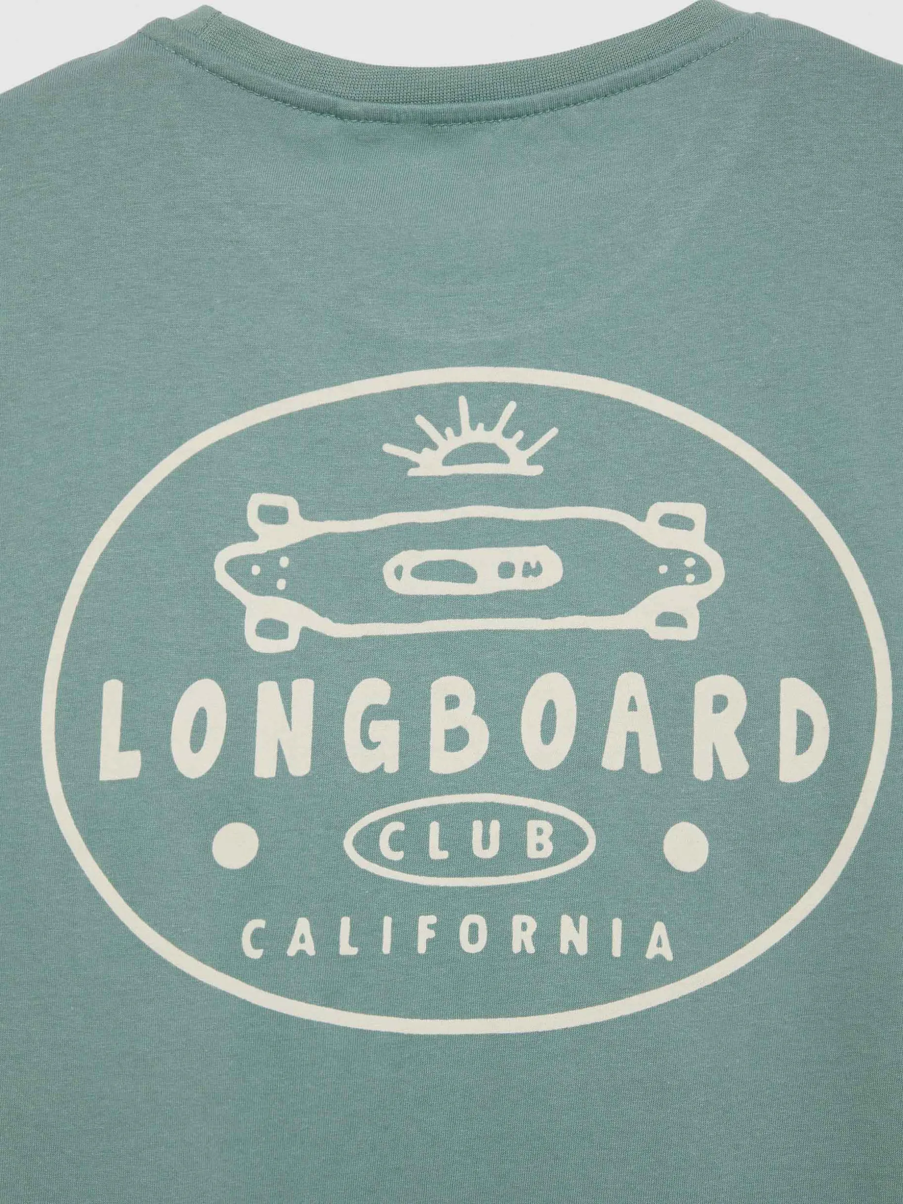 CAMISETA LONGBOARD VERDE