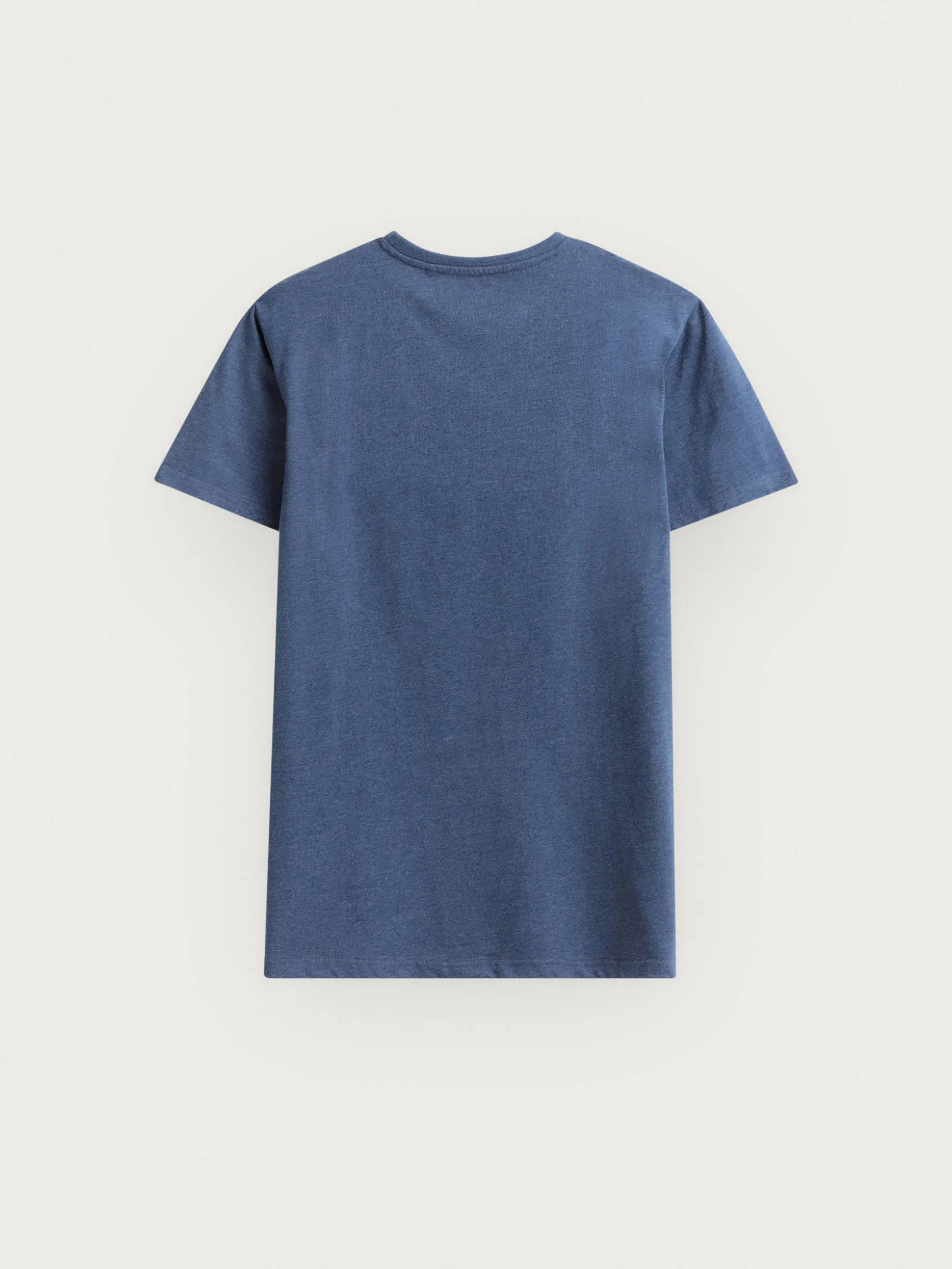 CAMISETA MELANGE AZUL