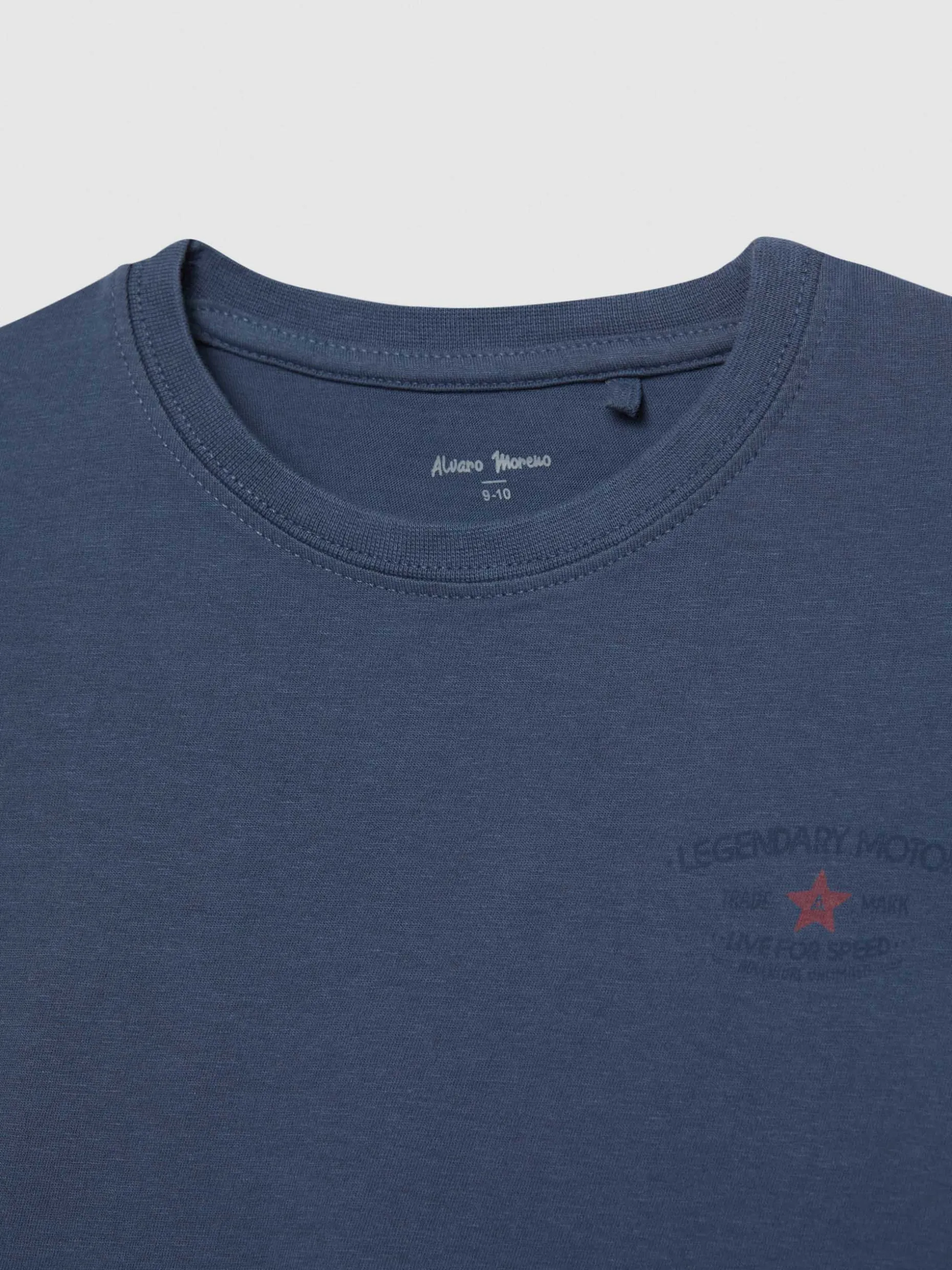 CAMISETA MOTOR KIDS AZUL