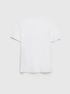 CAMISETA MOTORCYCLE BLANCO
