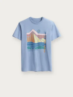 CAMISETA NATURE AZUL