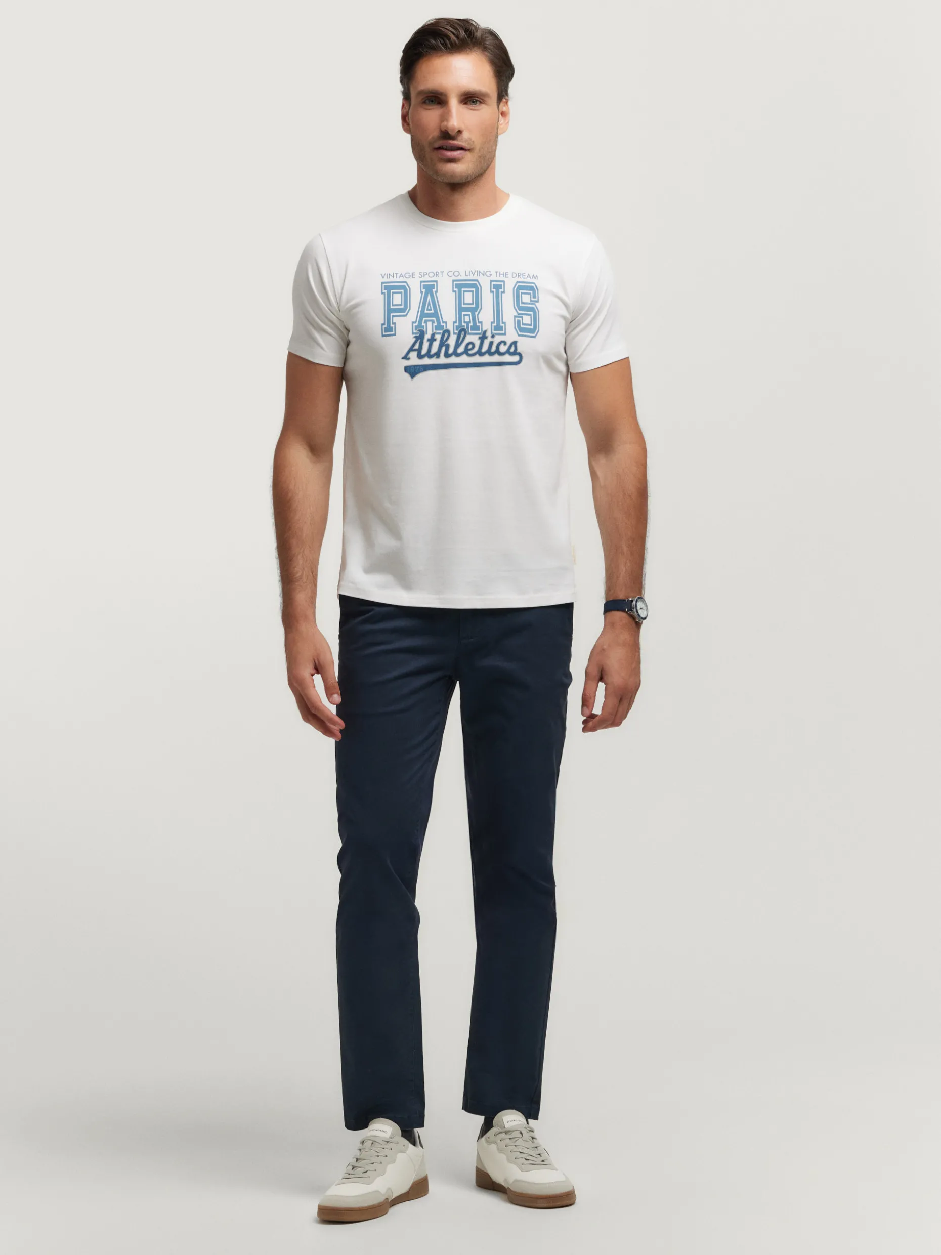 CAMISETA PARIS BLANCO