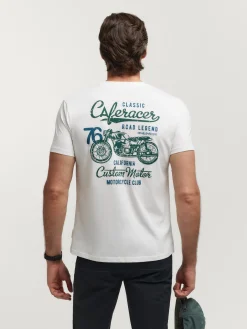 CAMISETA ROAD BLANCO