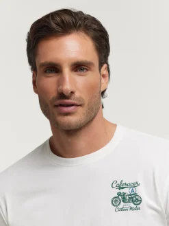 CAMISETA ROAD BLANCO