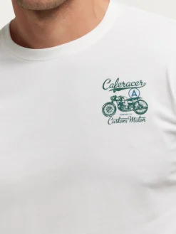 CAMISETA ROAD BLANCO